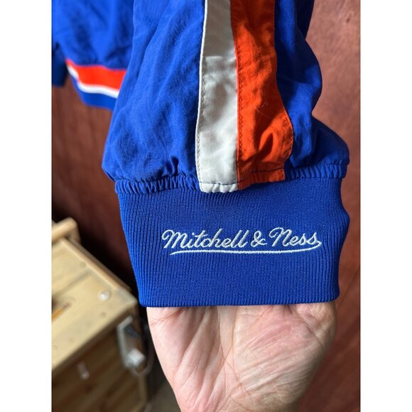 Mitchell & Ness NBA Hardwood Classics Cleveland Cavaliers Jacket XL Vintage Blue - Picture 9 of 14